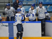 Боченски оформил дубль в двустороннем матче «Барыса»