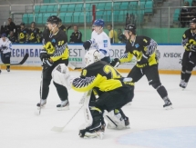 Фоторепортаж с товарищеского матча «Темиртау» — «Номад» 4:5