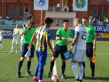 Фоторепортаж с матча Первой лиги «Окжетпес» — «Кыран» 1:0