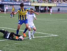 Фоторепортаж с матча Первой лиги «Окжетпес» — «Кыран» 1:0