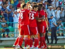 Фоторепортаж с матча Премьер-Лиги «Кайсар» — «Кызыл-Жар СК» 2:1