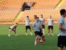 Фоторепортаж с предыгровой тренировки «Тобола» в Армении