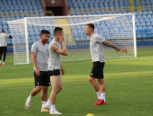 Фоторепортаж с предыгровой тренировки «Тобола» в Армении