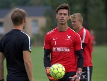 Фоторепортаж с тренировки «Мидтьюлланда» перед матчем с «Астаной»