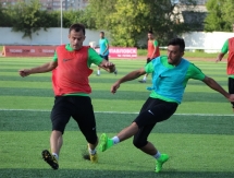 Фоторепортаж с тренировки «Кызыл-Жара СК»