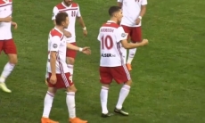 Видео второго гола Пиззелли матча Премьер-Лиги «Актобе» — «Шахтер»