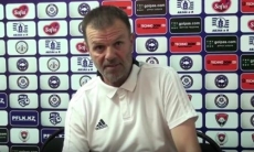 Видео послематчевой пресс-конференции Младенова игры Премьер-Лиги «Кайсар» — «Кайрат» 1:2