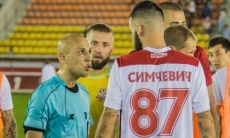 Футболист «Актобе» дисквалифицирован на два матча за грубую игру