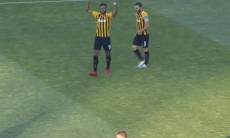 Видео гола Эсеолы матча Премьер-Лиги «Кайрат» — «Иртыш»