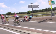 Стало известно, какую травму получил Санчес во время падения на втором этапе «Тур де Франс»