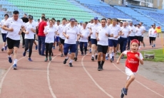 КФФ и ПФЛК массовым забегом поддержали казахстанские клубы и поздравили с 20-летием Астану