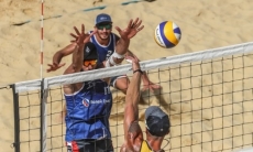 Казахстанские пляжники не вышли из группы в этапе Мирового тура