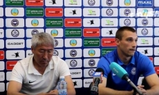 Видео предматчевой пресс-конференции Садуова игры Лиги Европы «Иртыш» — «Тракай»