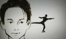 Опубликовано видео пронзительной песочной анимации памяти Дениса Тена