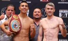 Экс-кандидат на бой с Головкиным прошел взвешивание перед поединком с бывшим соперником «Канело»