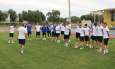 Фоторепортаж с тренировки «Окжетпеса»