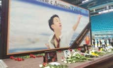 «Он всегда был жизнерадостным, веселым». Данияр Елеусинов почтил память Дениса Тена