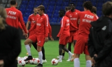 Фоторепортаж с тренировки «Мидтьюлланда» перед матчем с «Астаной»