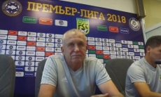 Видео предматчевой пресс-конференции Никитенко игры Лиги Европы «Тобол» — «Пюник»