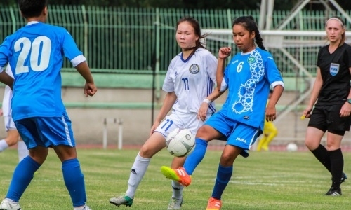 Женская сборная Казахстана до 17 лет сыграла вничью с Узбекистаном