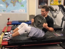 Фото с тренировки Геннадия Головкина в зале Big Bear