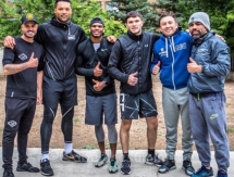 Фото с тренировки Геннадия Головкина в зале Big Bear