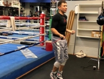 Фото с тренировки Геннадия Головкина в зале Big Bear