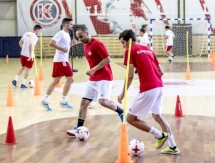 Фоторепортаж с первой тренировки «Кайрата» под руководством нового главного тренера Кака