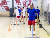 Фоторепортаж с первой тренировки «Кайрата» под руководством нового главного тренера Кака