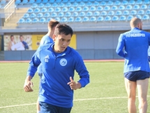 Фоторепортаж с предыгровой тренировки «Окжетпеса»