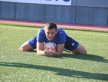 Фоторепортаж с предыгровой тренировки «Окжетпеса»