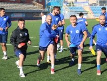 Фоторепортаж с предыгровой тренировки «Окжетпеса»