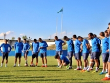 Фоторепортаж с предыгровой тренировки «Экибастуза»