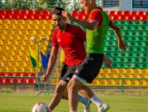 Фоторепортаж с предыгровой тренировки «Кайсара»