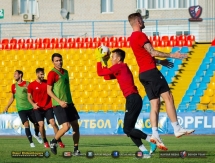 Фоторепортаж с предыгровой тренировки «Кайсара»