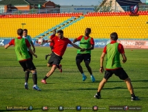 Фоторепортаж с предыгровой тренировки «Кайсара»