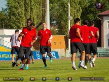 Фоторепортаж с предыгровой тренировки «Кайсара»