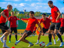 Фоторепортаж с предыгровой тренировки «Кайсара»