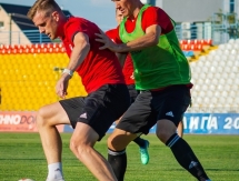 Фоторепортаж с предыгровой тренировки «Кайсара»