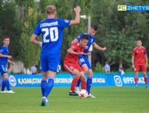 Фоторепортаж с матча Премьер-Лиги «Жетысу» — «Акжайык» 1:1