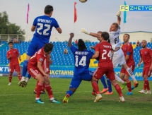 Фоторепортаж с матча Премьер-Лиги «Жетысу» — «Акжайык» 1:1