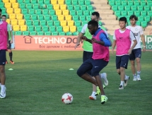 «Ордабасы» провел предыгровую тренировку в Костанае 