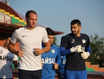 «Ордабасы» провел предыгровую тренировку в Костанае 