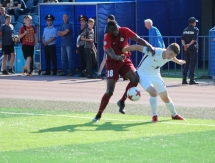 Фоторепортаж с матча Премьер-Лиги «Кызыл-Жар СК» — «Иртыш» 1:0