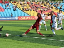 Фоторепортаж с матча Премьер-Лиги «Кызыл-Жар СК» — «Иртыш» 1:0