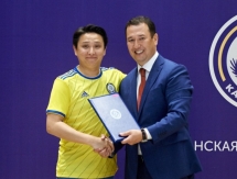 Фоторепортаж с подписания меморандума Казахстанской Федерации футбола с бренд-амбассадорами