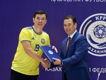 Фоторепортаж с подписания меморандума Казахстанской Федерации футбола с бренд-амбассадорами