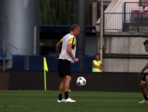 «Кайрат» провел предматчевую тренировку в Чехии