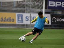 «Кайрат» провел предматчевую тренировку в Чехии