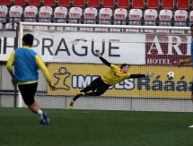 «Кайрат» провел предматчевую тренировку в Чехии